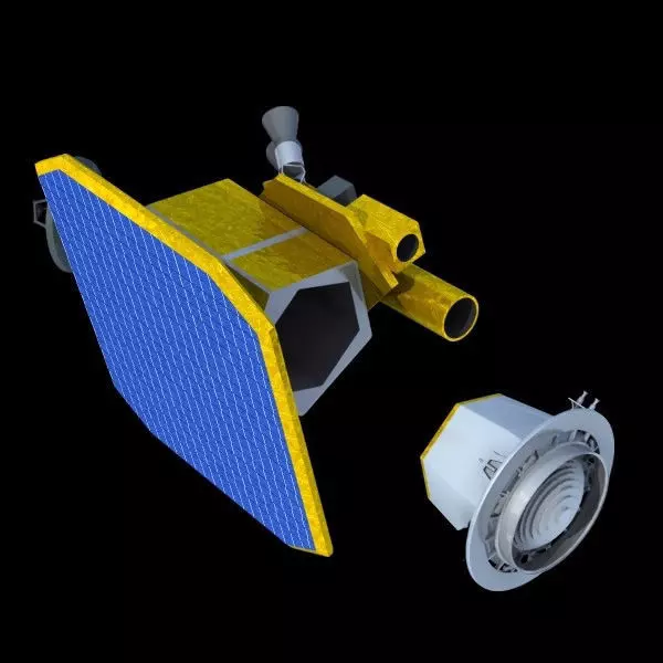 Deep Impact Spacecraft 3D model_0