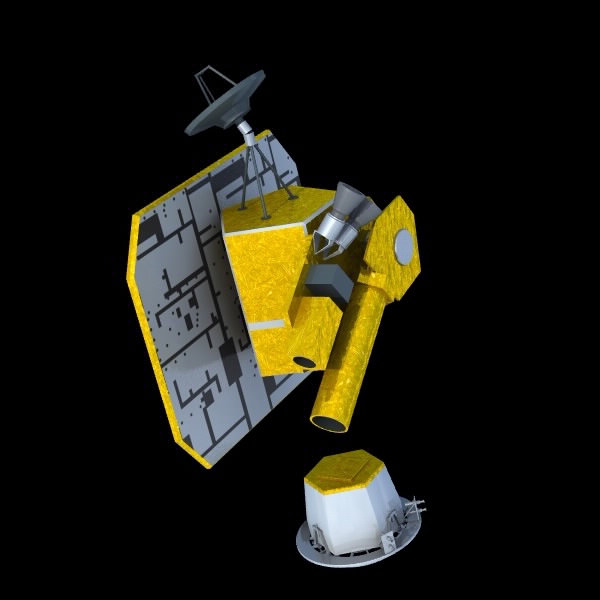 Deep Impact Spacecraft 3D model_1
