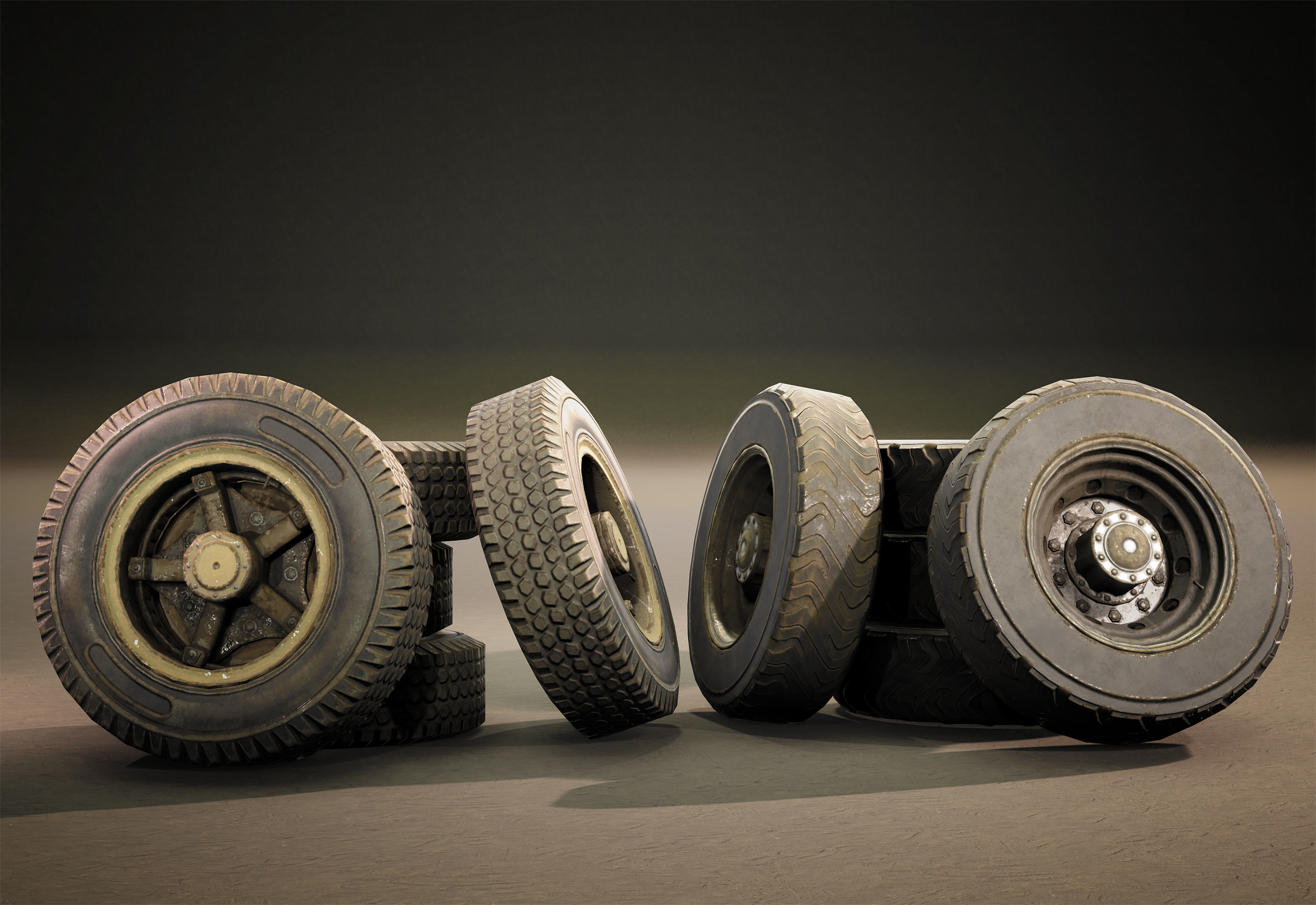 International Loadstar Set Low-poly 3D model_14