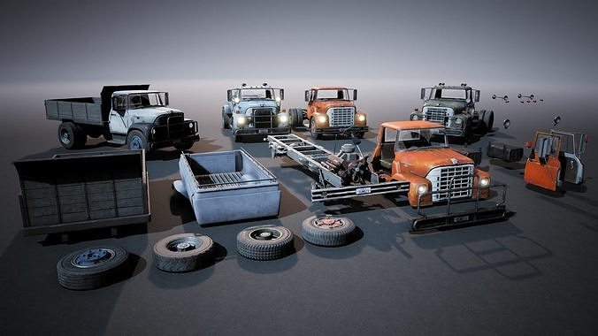 International Loadstar Set Low-poly 3D model