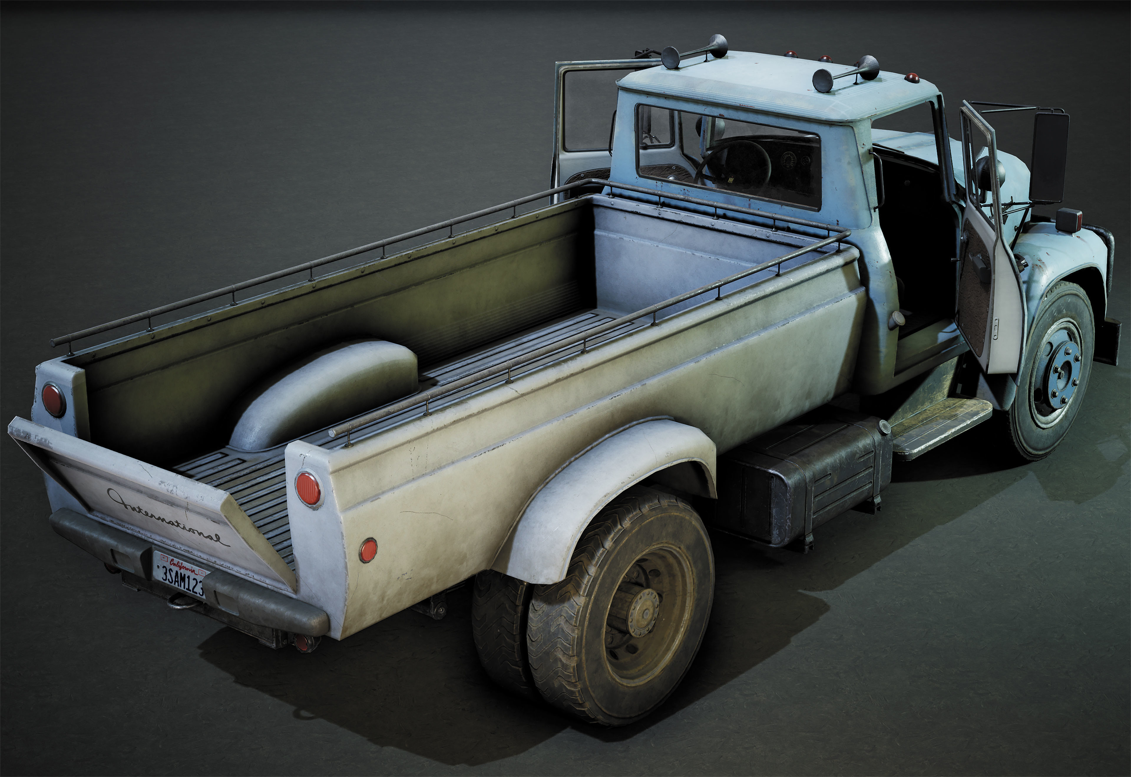 International Loadstar Set Low-poly 3D model_5