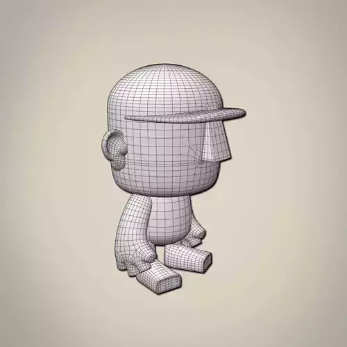 Toy Character Base Mesh