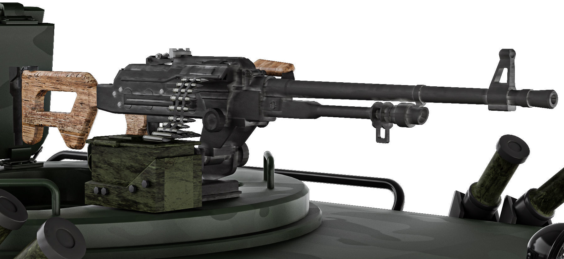 Gaz Tiger M 23115 3D model_15