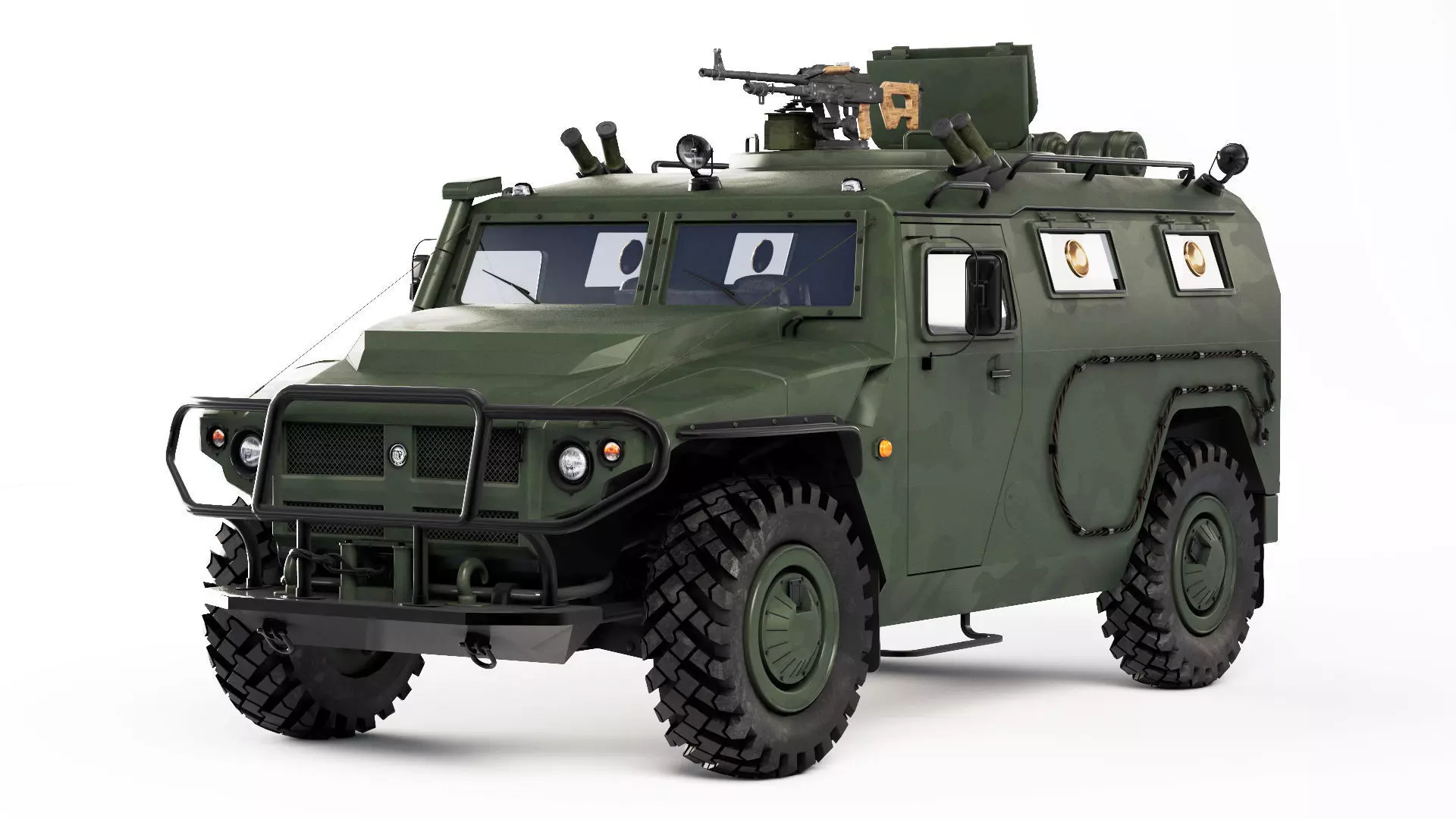 Gaz Tiger M 23115 3D model_0