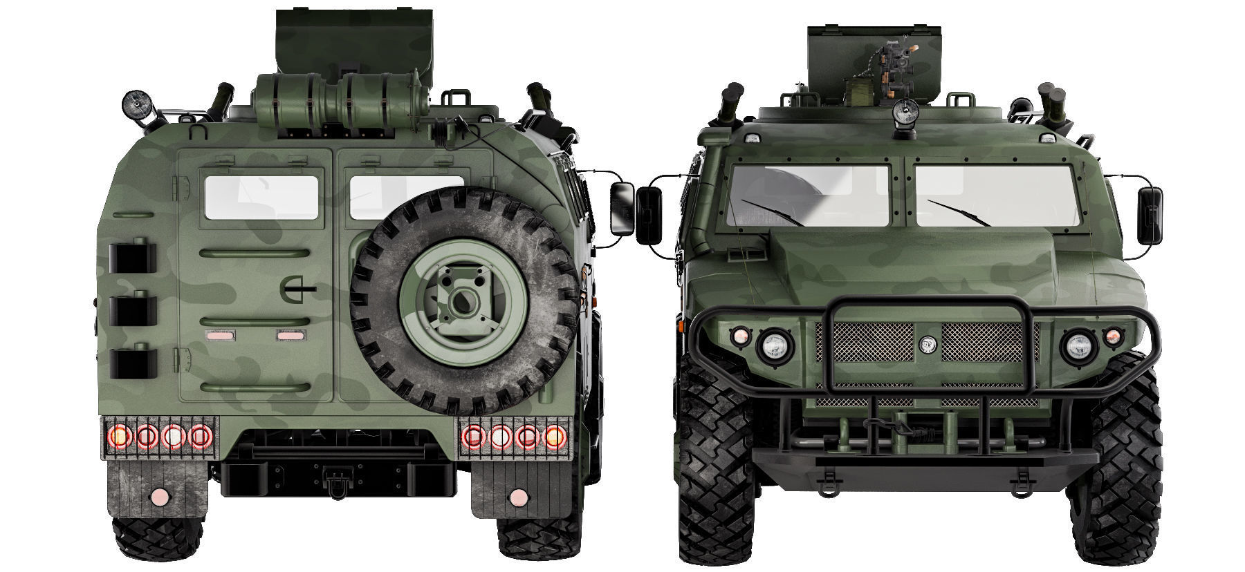 Gaz Tiger M 23115 3D model_10