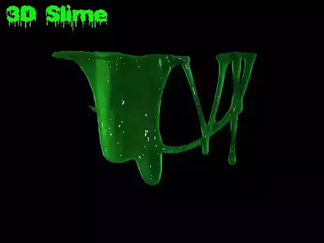 3D Slime Set 1 3D model