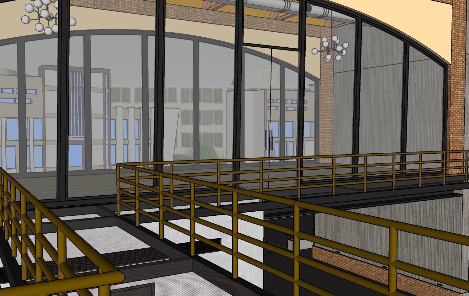 Office Building Model 3D model_21