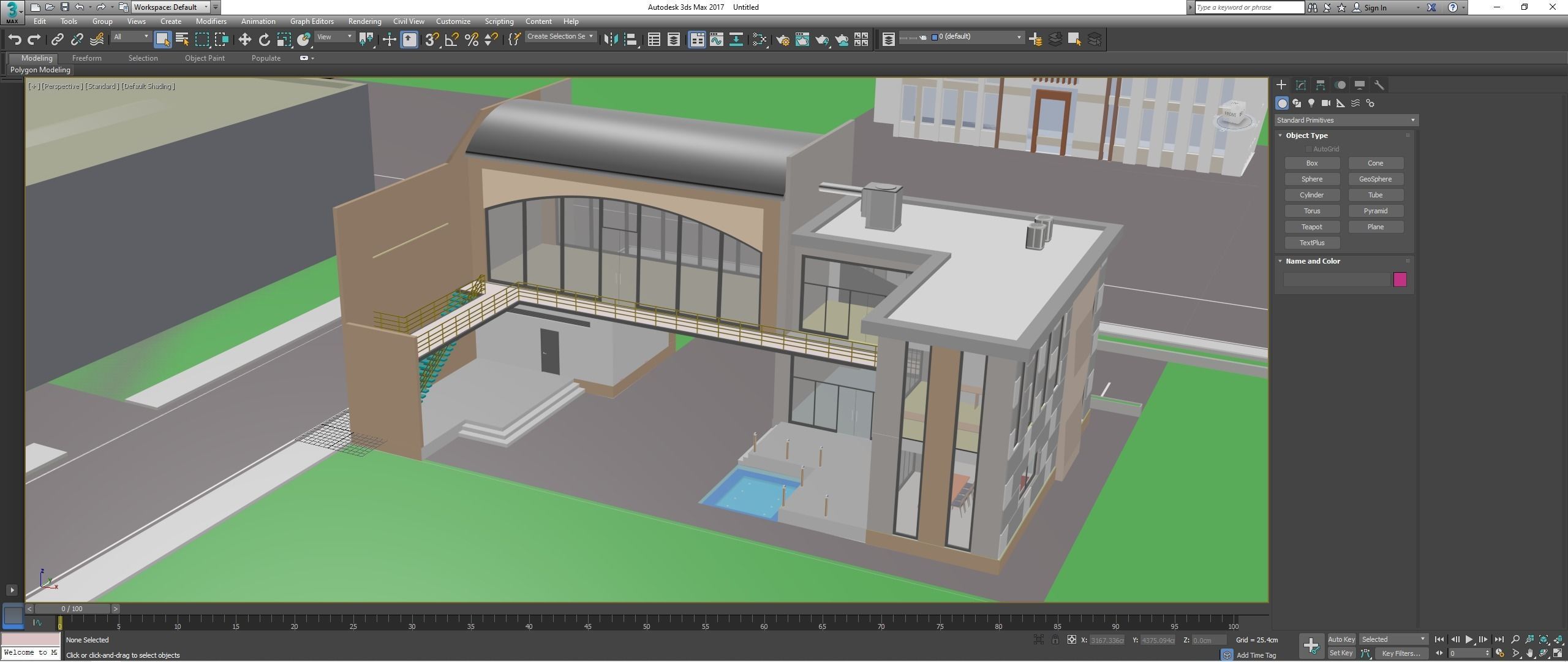 Office Building Model 3D model_15