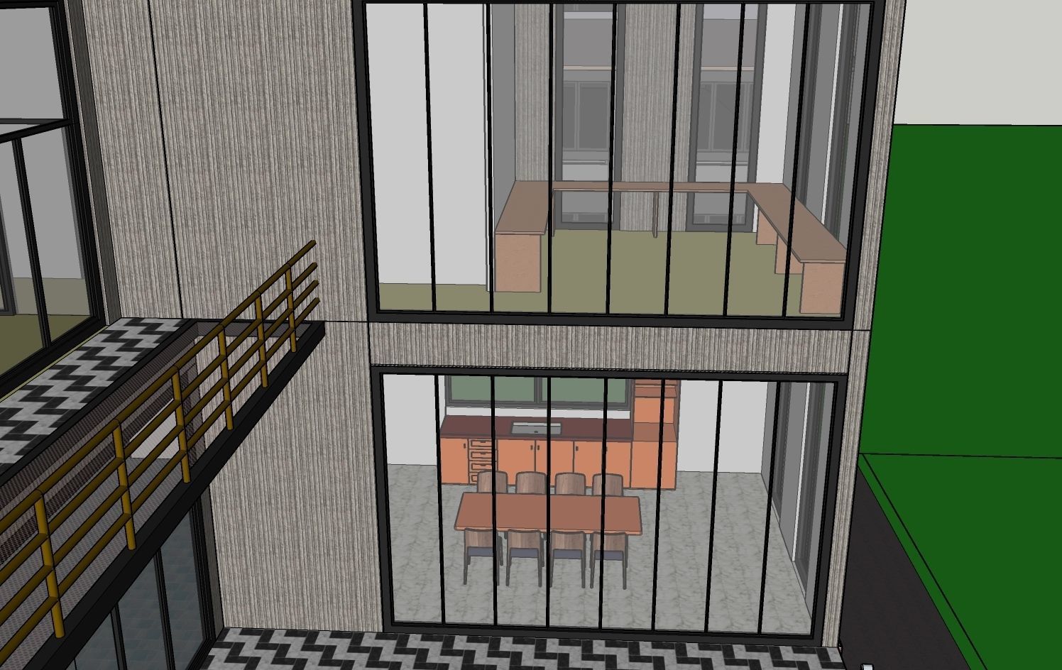 Office Building Model 3D model_12