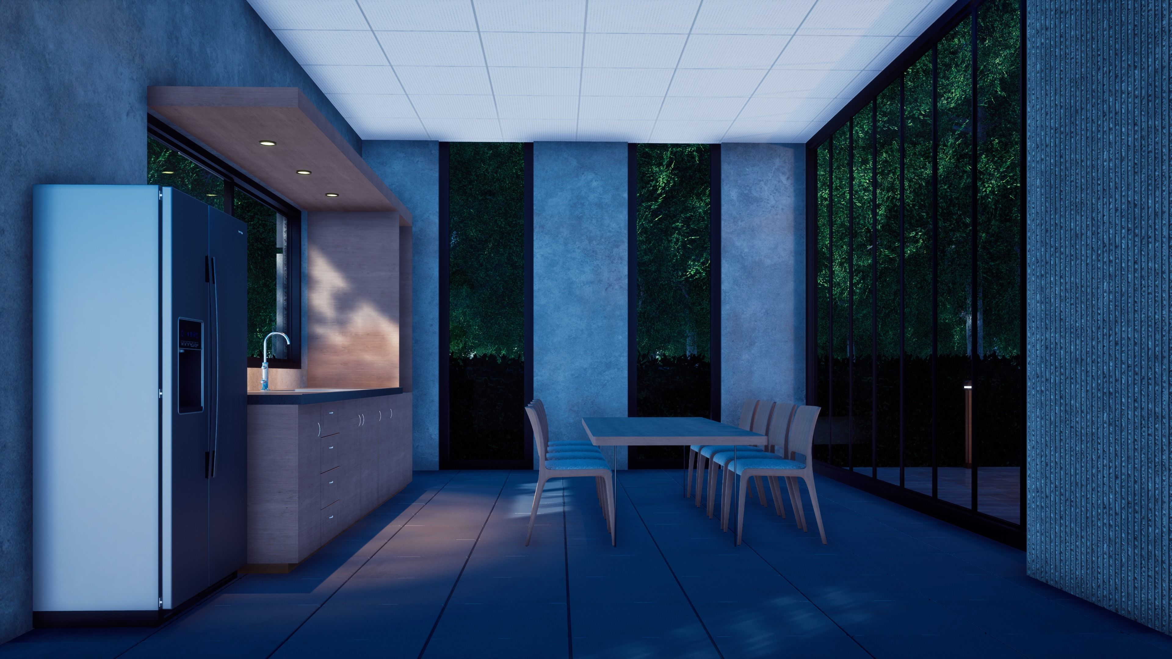 Office Building Model 3D model_17
