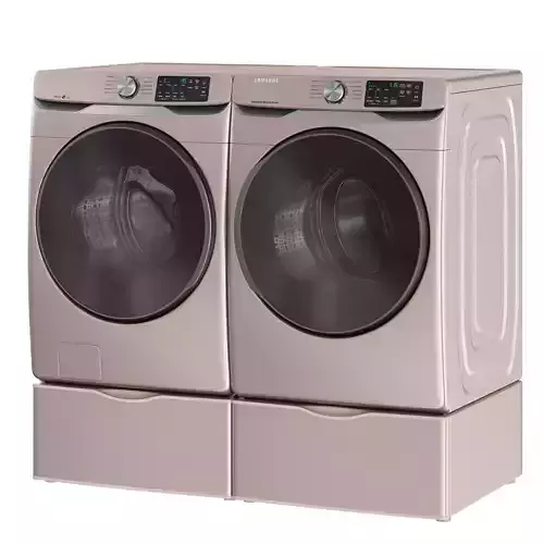 Samsung Washer Dryer WF45R6100AC 3D model