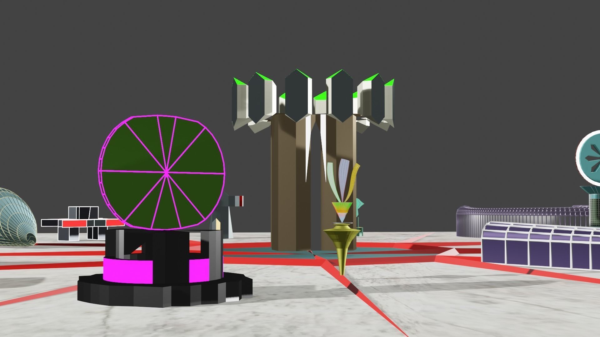 Kota Scifi 3D model_9