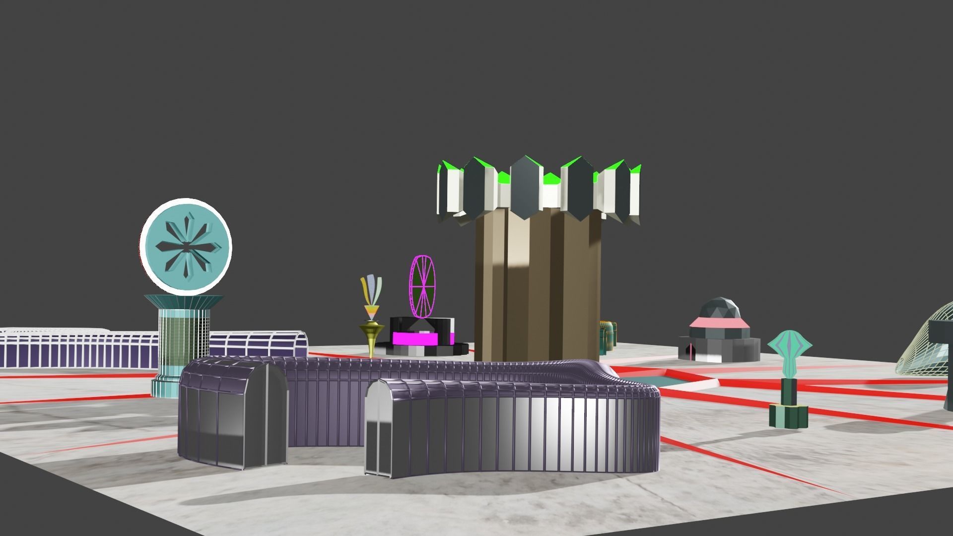 Kota Scifi 3D model_5