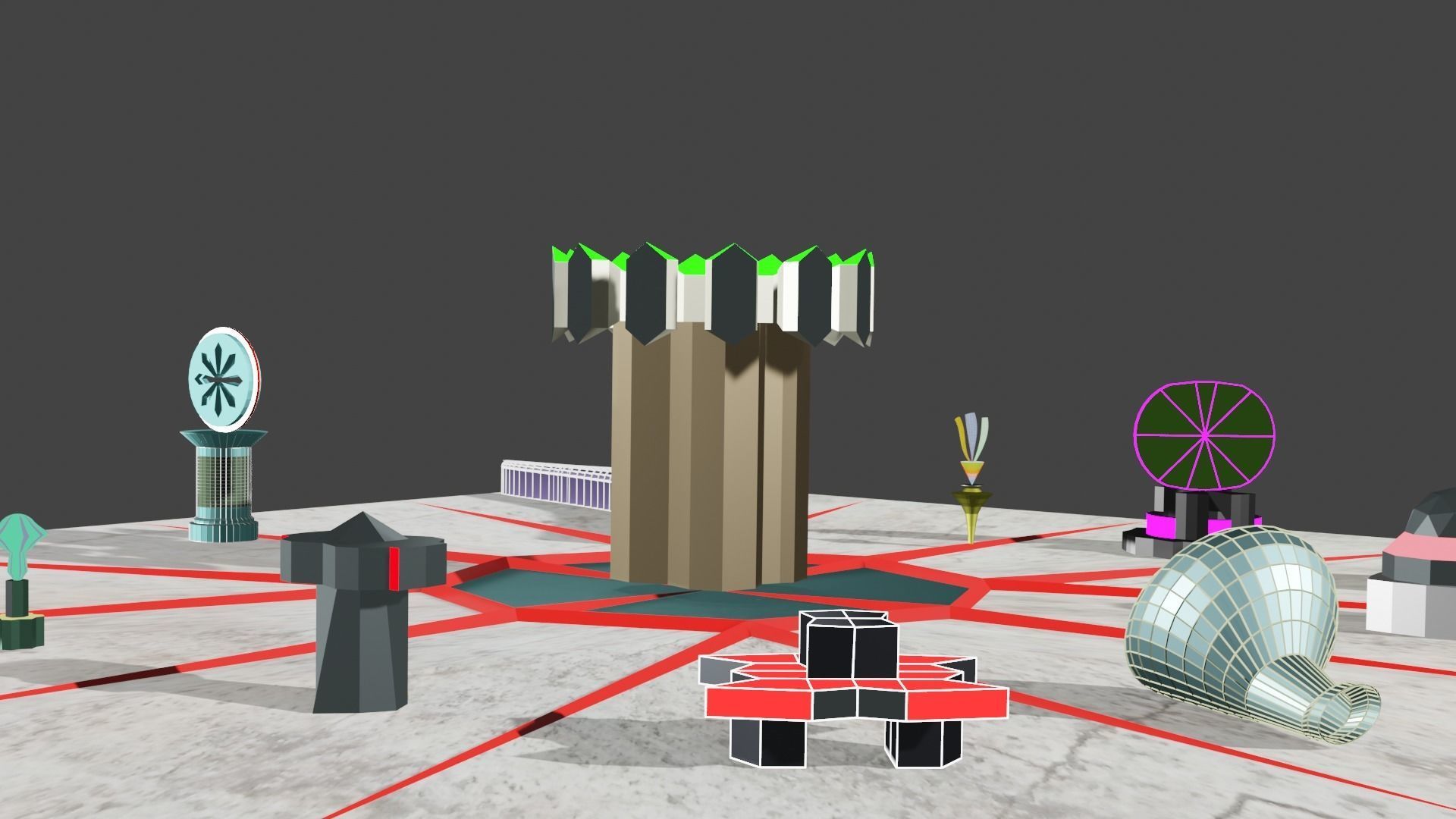 Kota Scifi 3D model_3