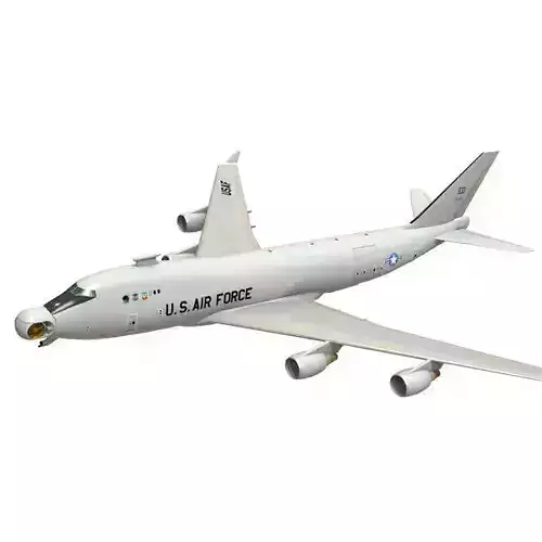 Airborne Laser Plane Cutaway