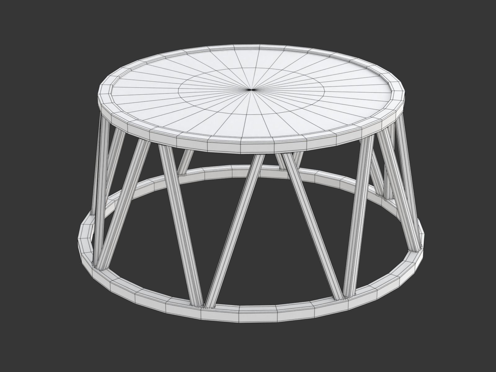 Circus Stand Set 3D model_15