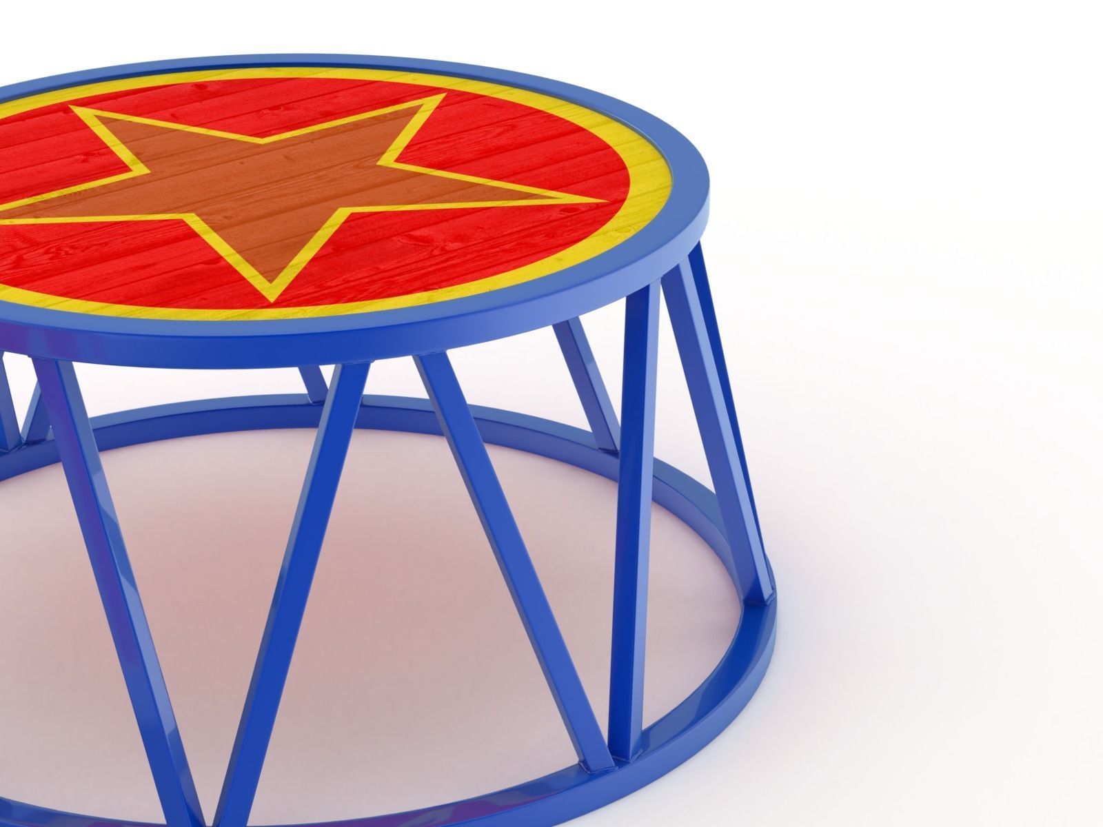 Circus Stand Set 3D model_7