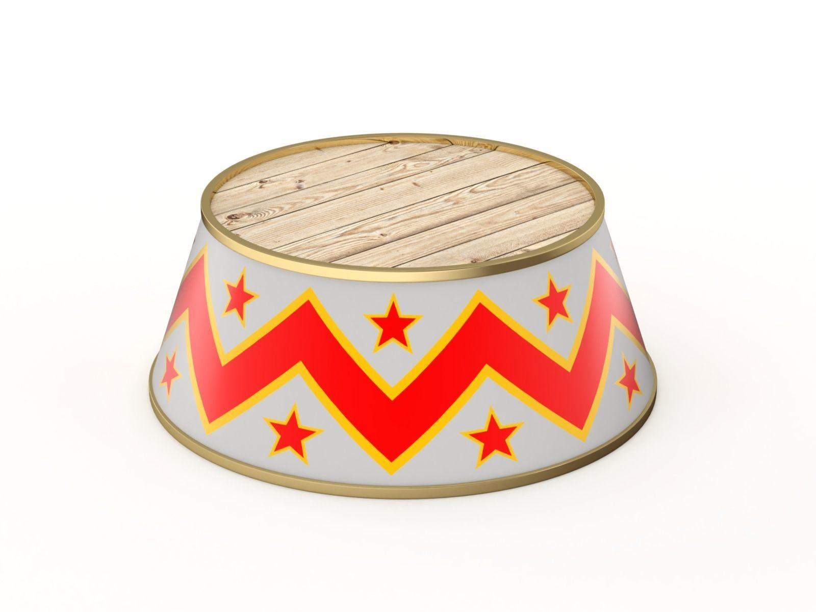 Circus Stand Set 3D model_5