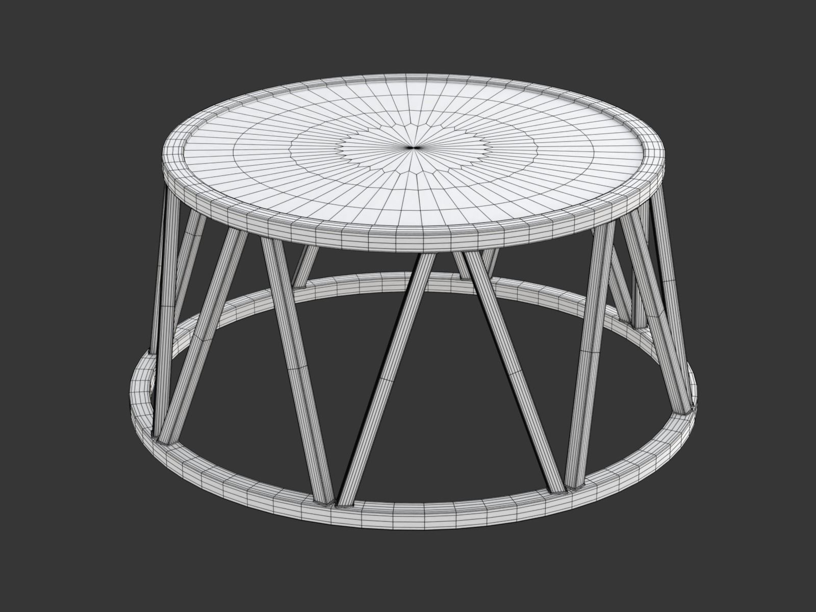 Circus Stand Set 3D model_16