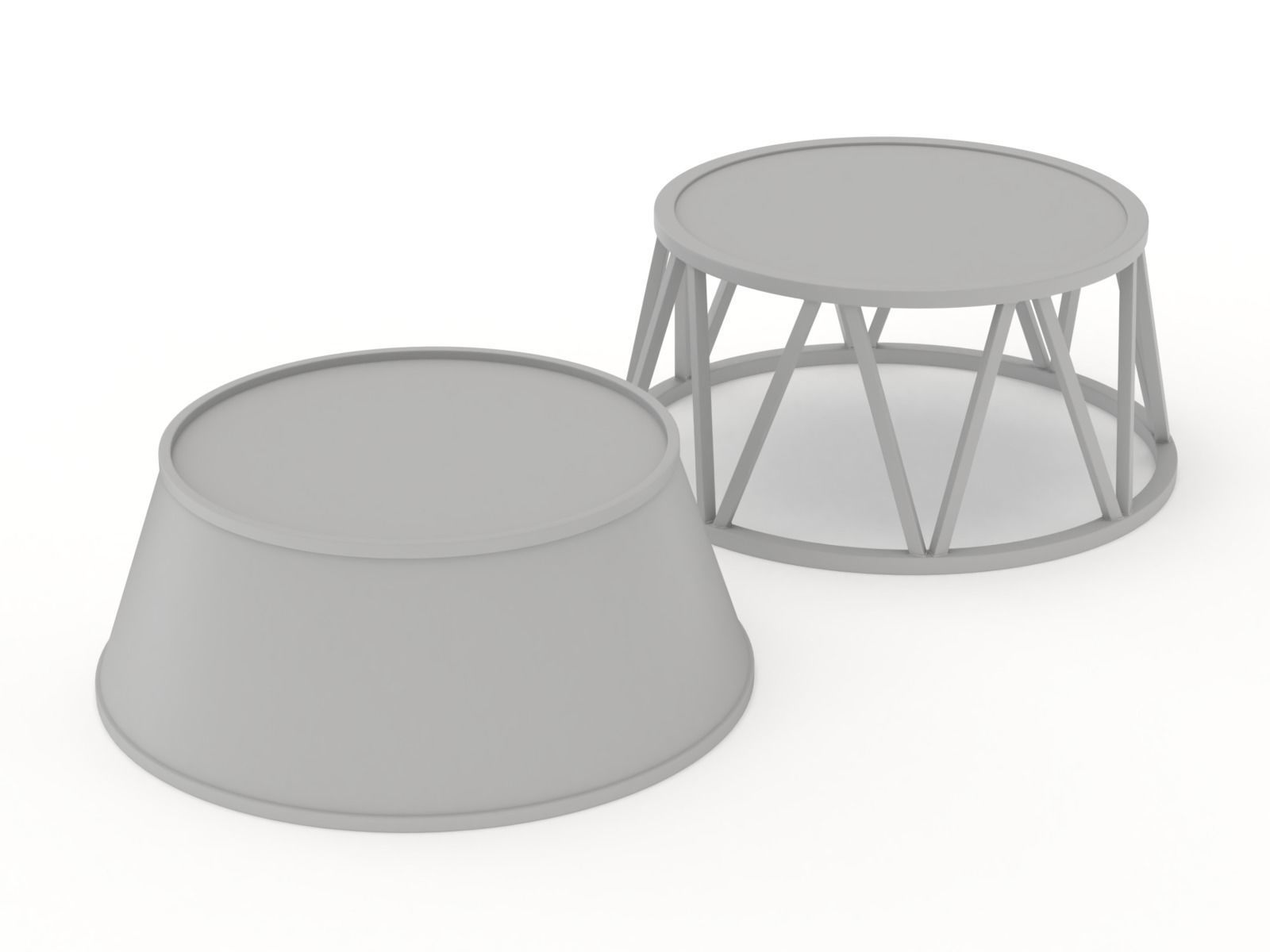 Circus Stand Set 3D model_9