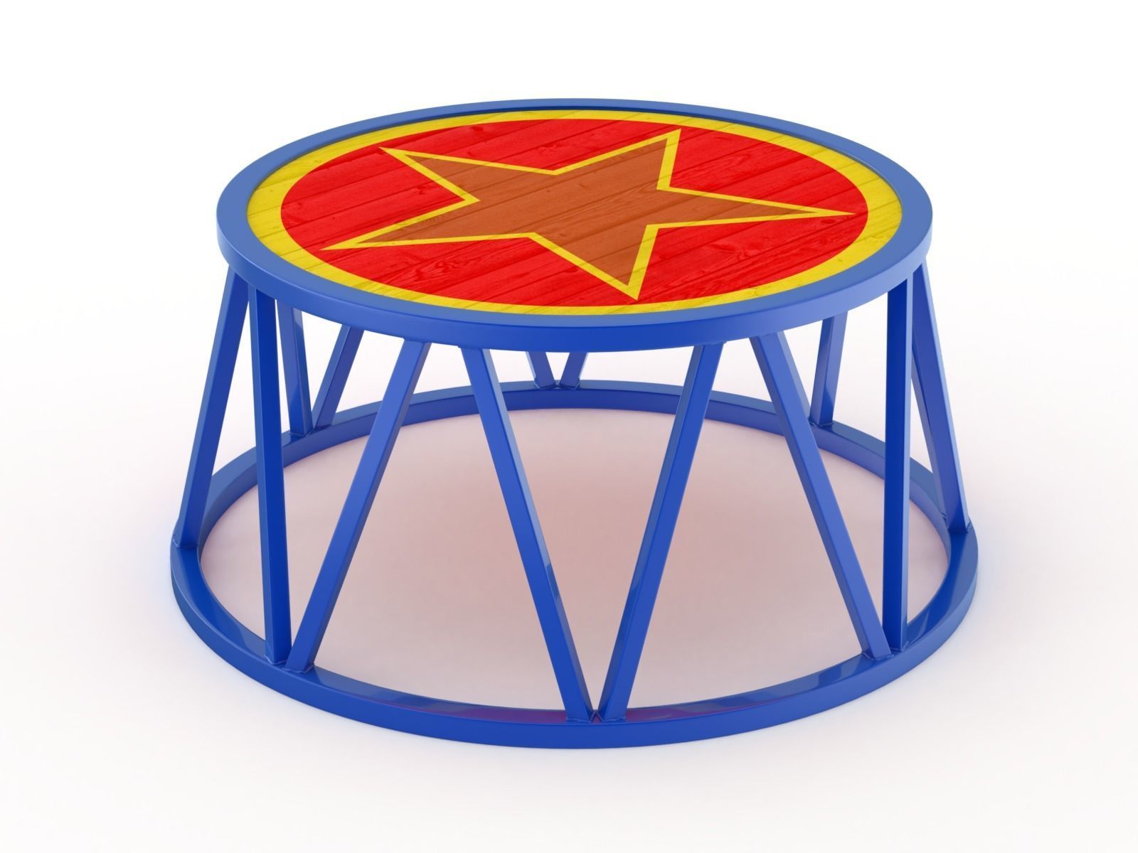 Circus Stand Set 3D model_2