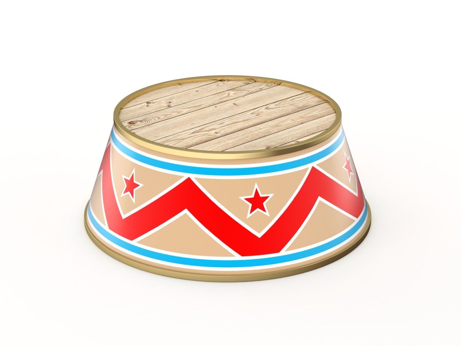 Circus Stand Set 3D model_4