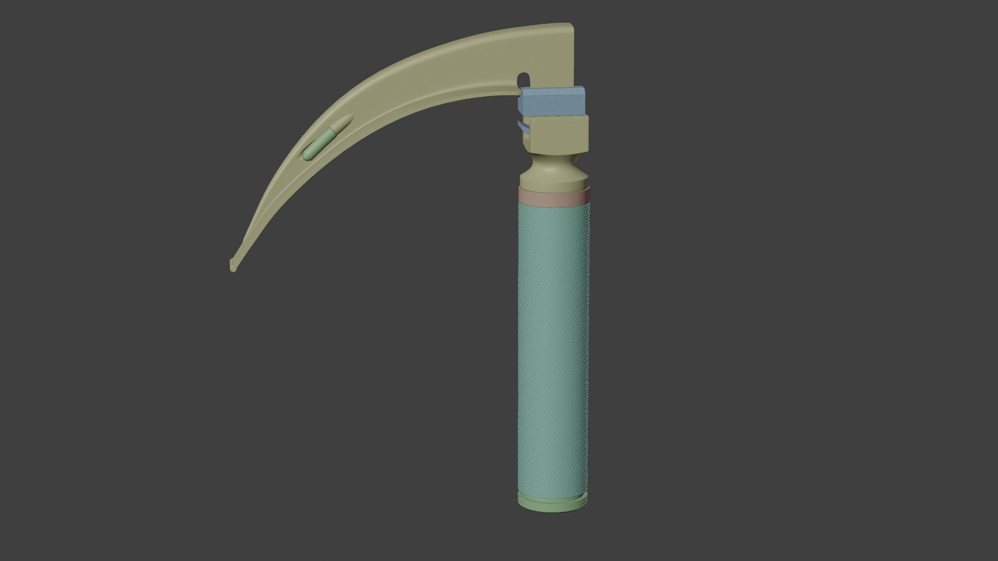 3D model of Laryngoscope 3D model_6