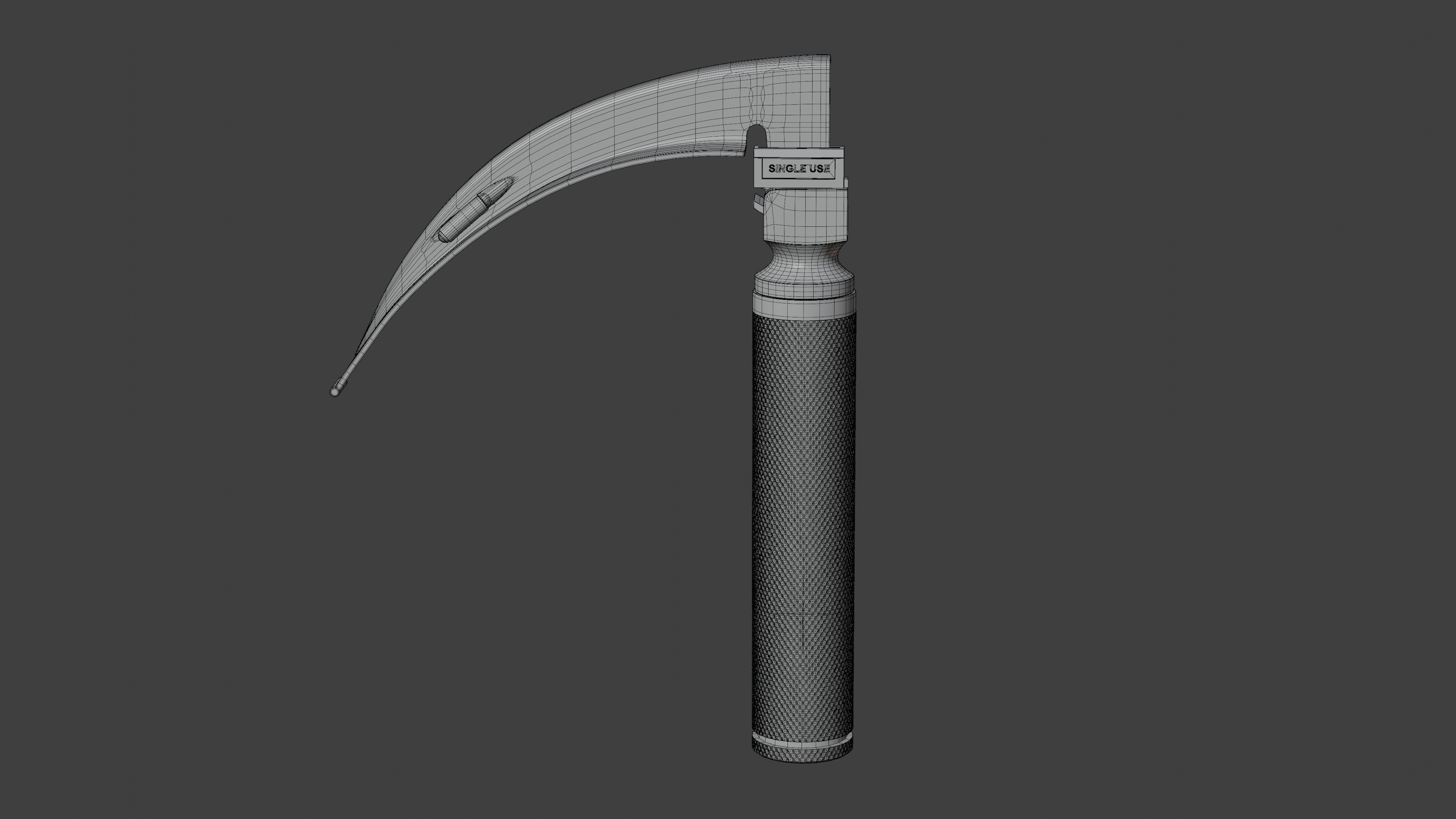 3D model of Laryngoscope 3D model_7