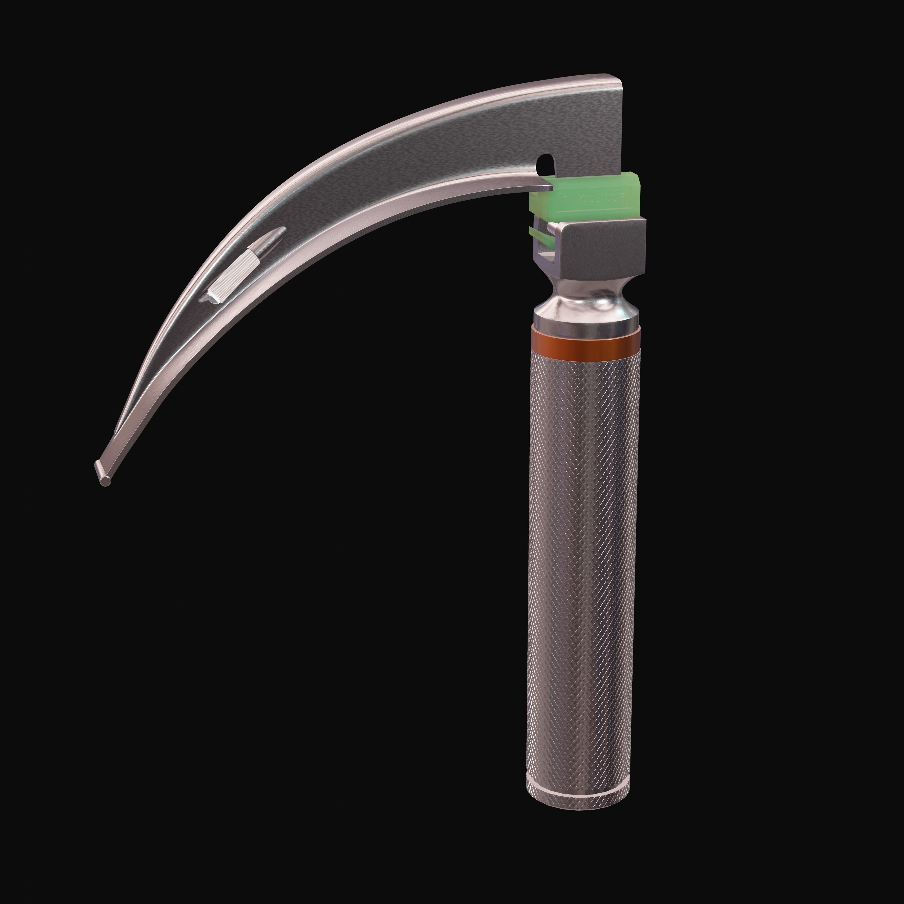 3D model of Laryngoscope 3D model_8