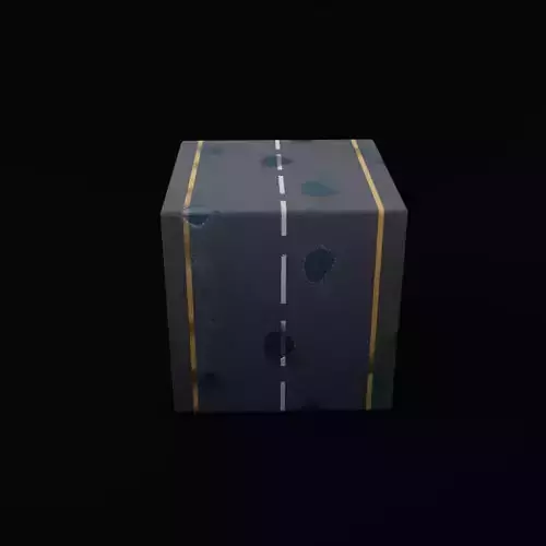 Procedural asphalt shader for Blender Texture