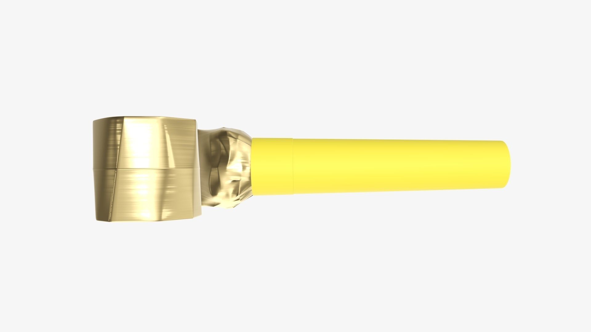 Party blower whistle 3D model_3