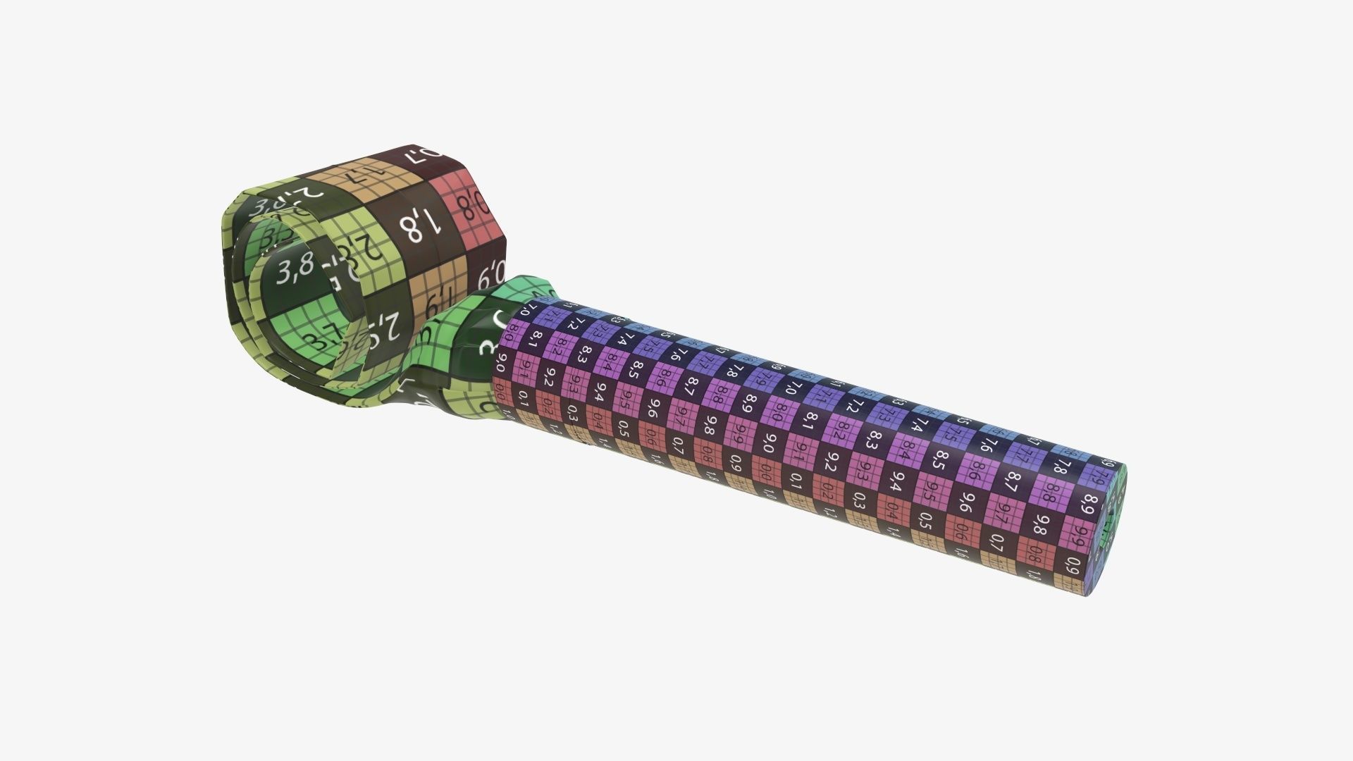 Party blower whistle 3D model_12