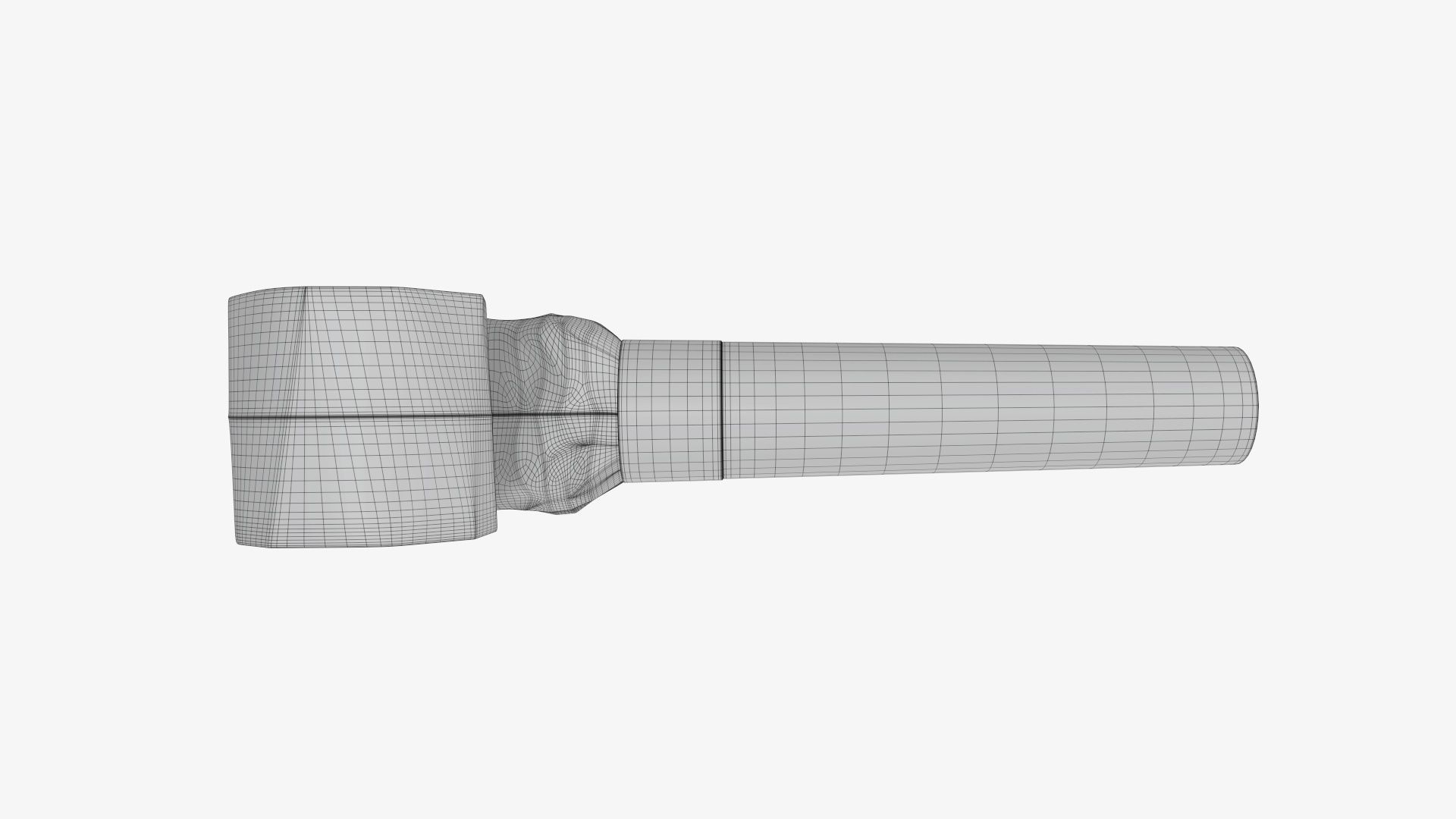 Party blower whistle 3D model_9