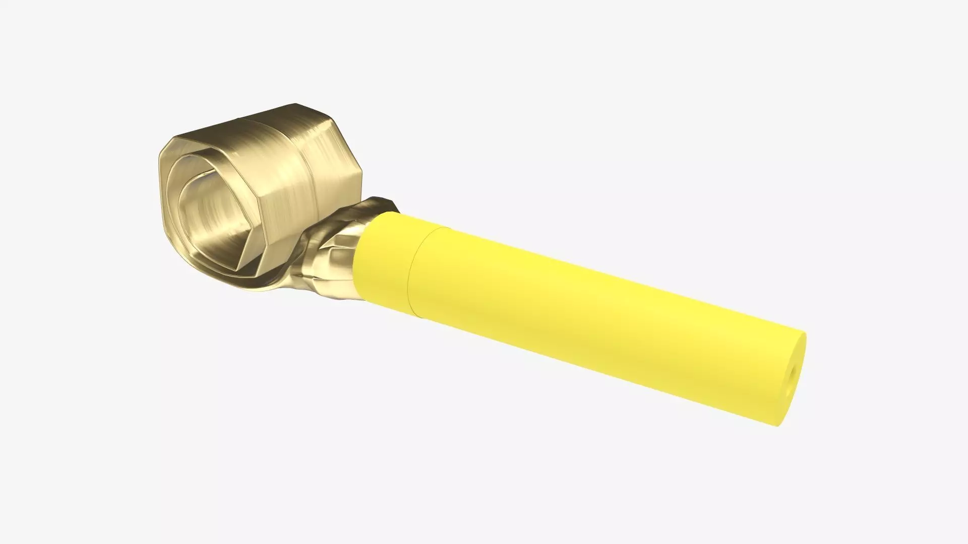 Party blower whistle 3D model_0
