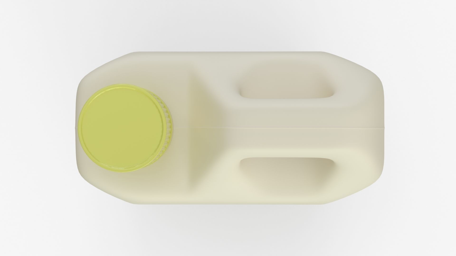 Plastic 1L can mockup 3D model_4