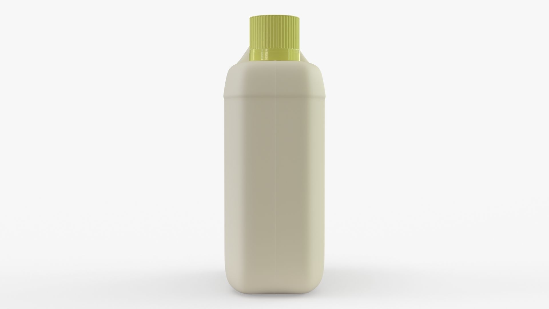 Plastic 1L can mockup 3D model_3