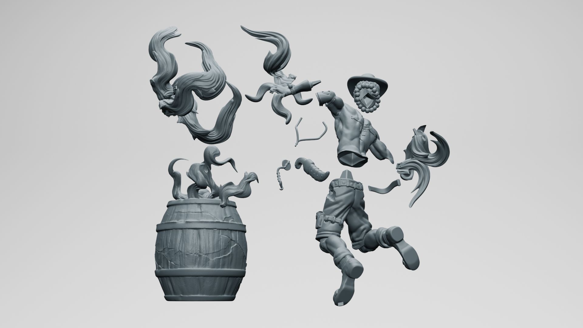 PORTGAS D  ACE - ONE PIECE 3D PRINTING 3D print model_8