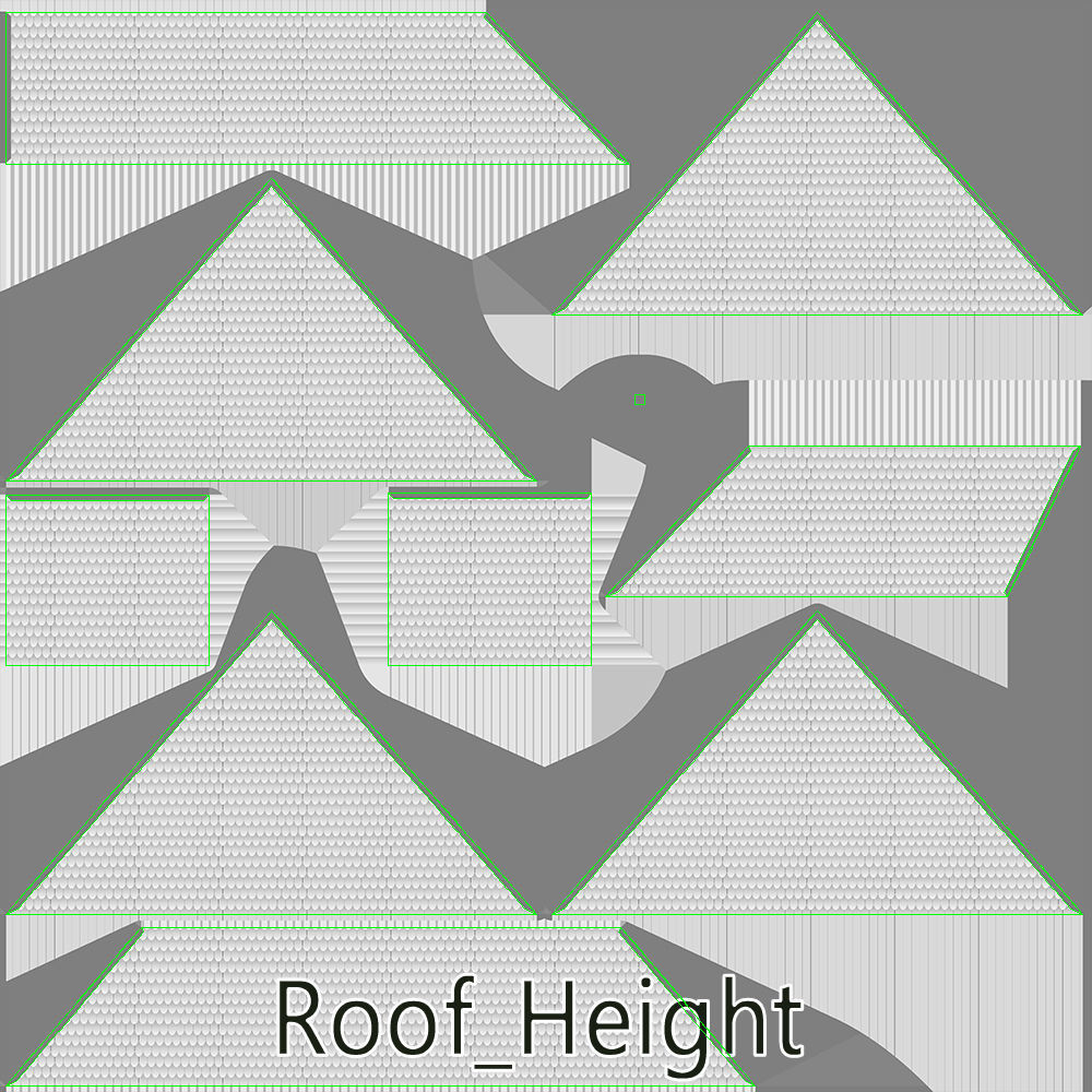 Family house Low-poly 3D model_13