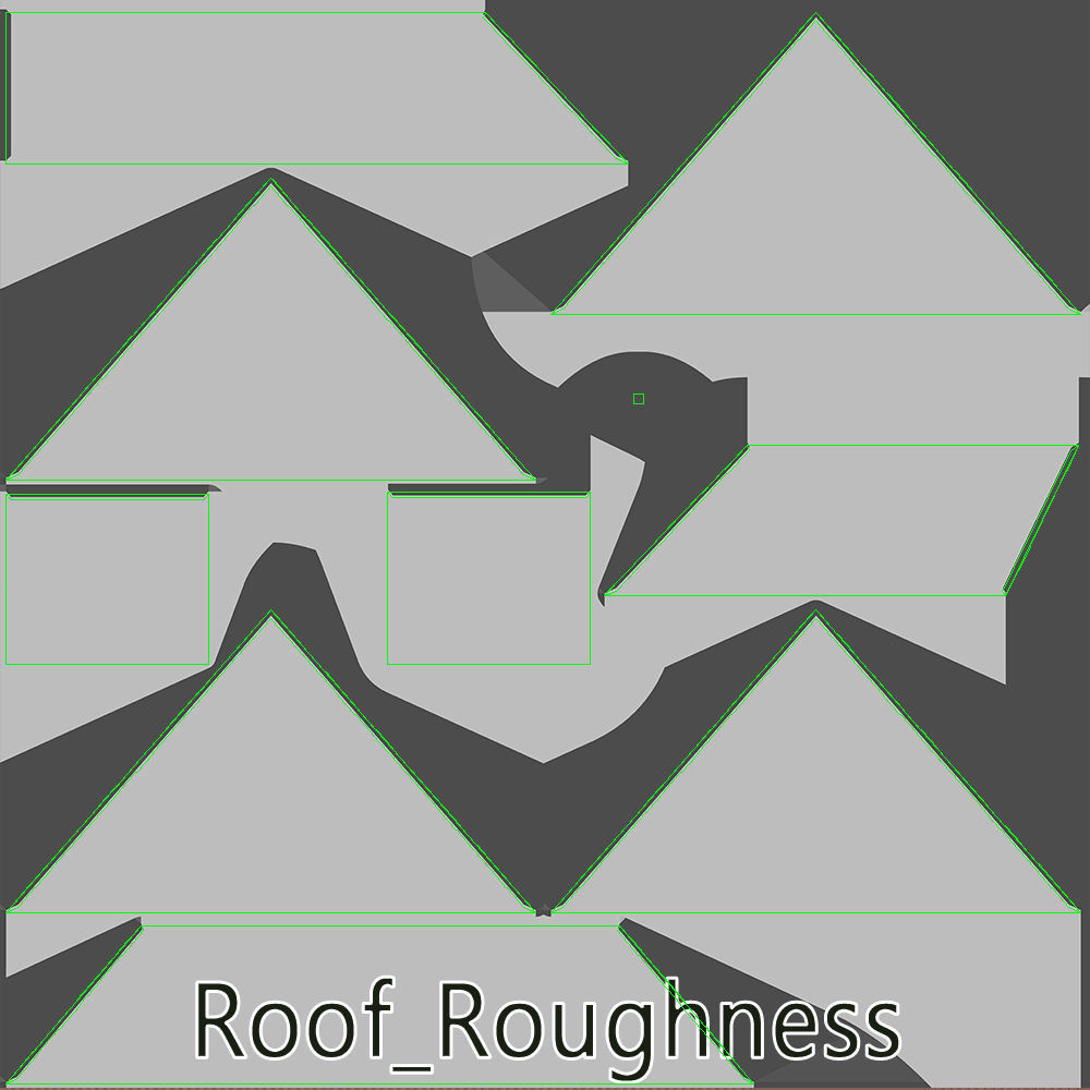 Family house Low-poly 3D model_12