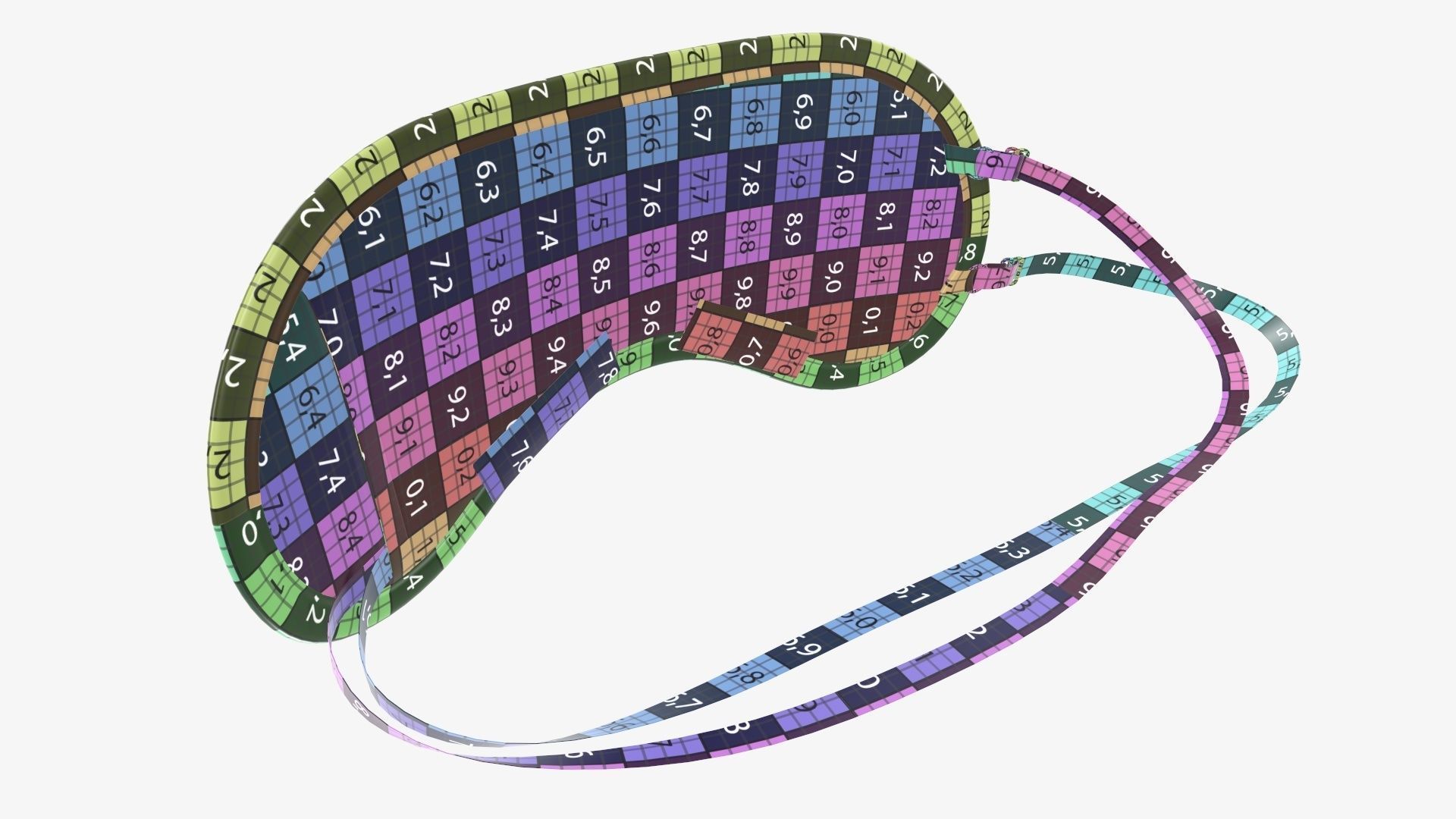 Sleeping mask 3D model_13