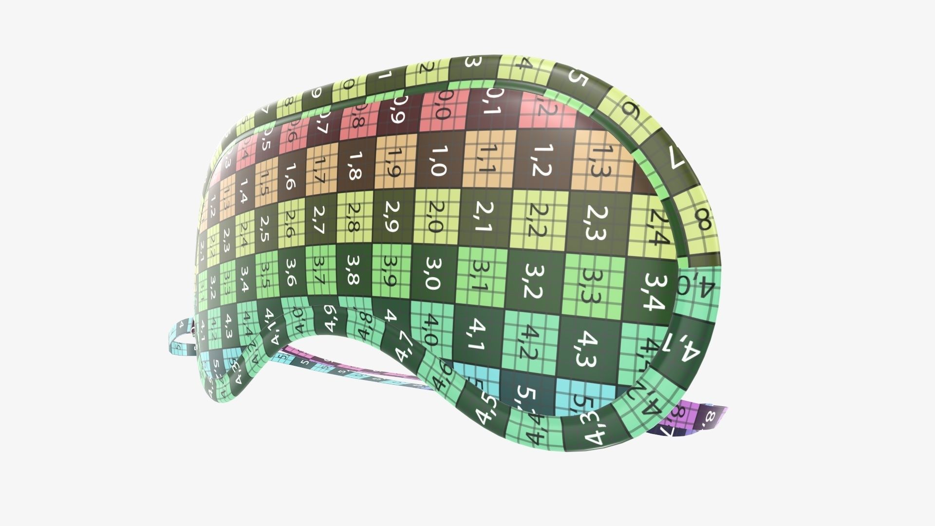 Sleeping mask 3D model_14