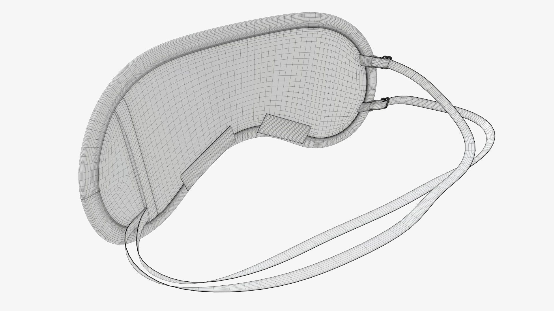 Sleeping mask 3D model_8