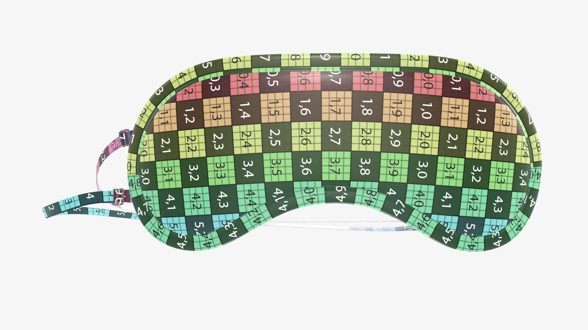 Sleeping mask 3D model_11