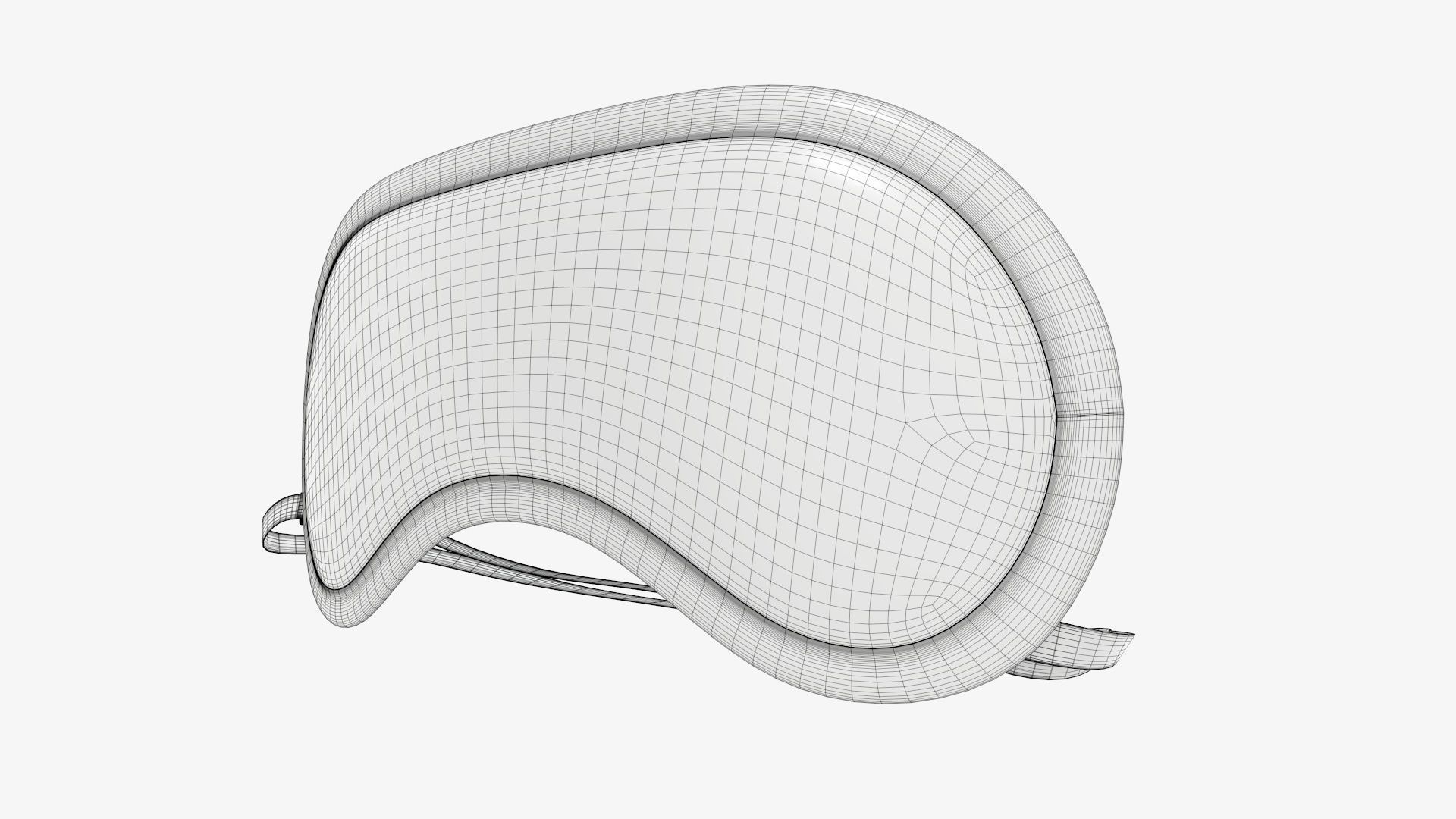 Sleeping mask 3D model_9