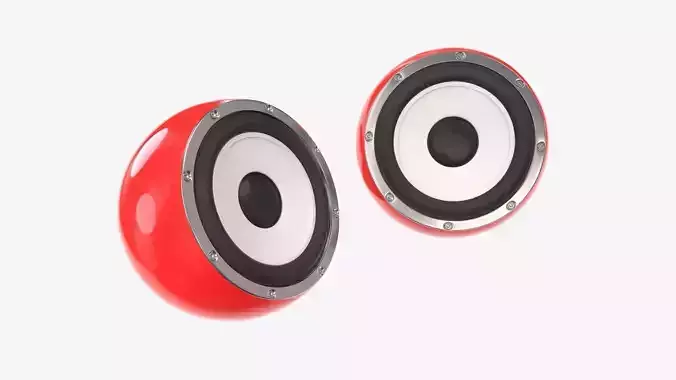 Desktop speakers spherical 
