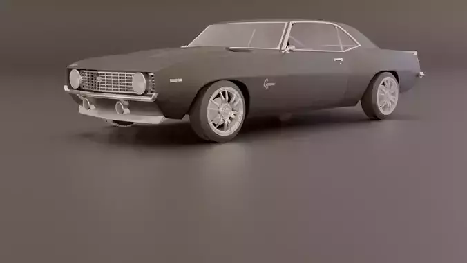 CamaroSSMuscleCar classic car