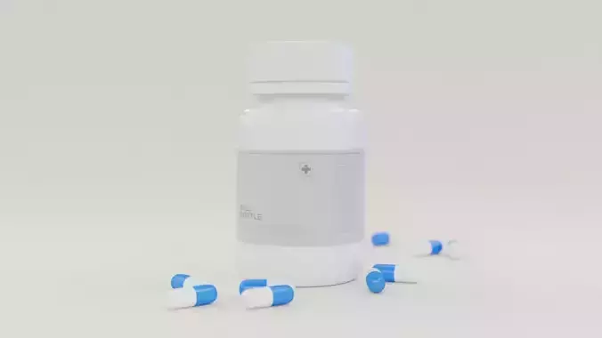 Medicine capsule Bottle