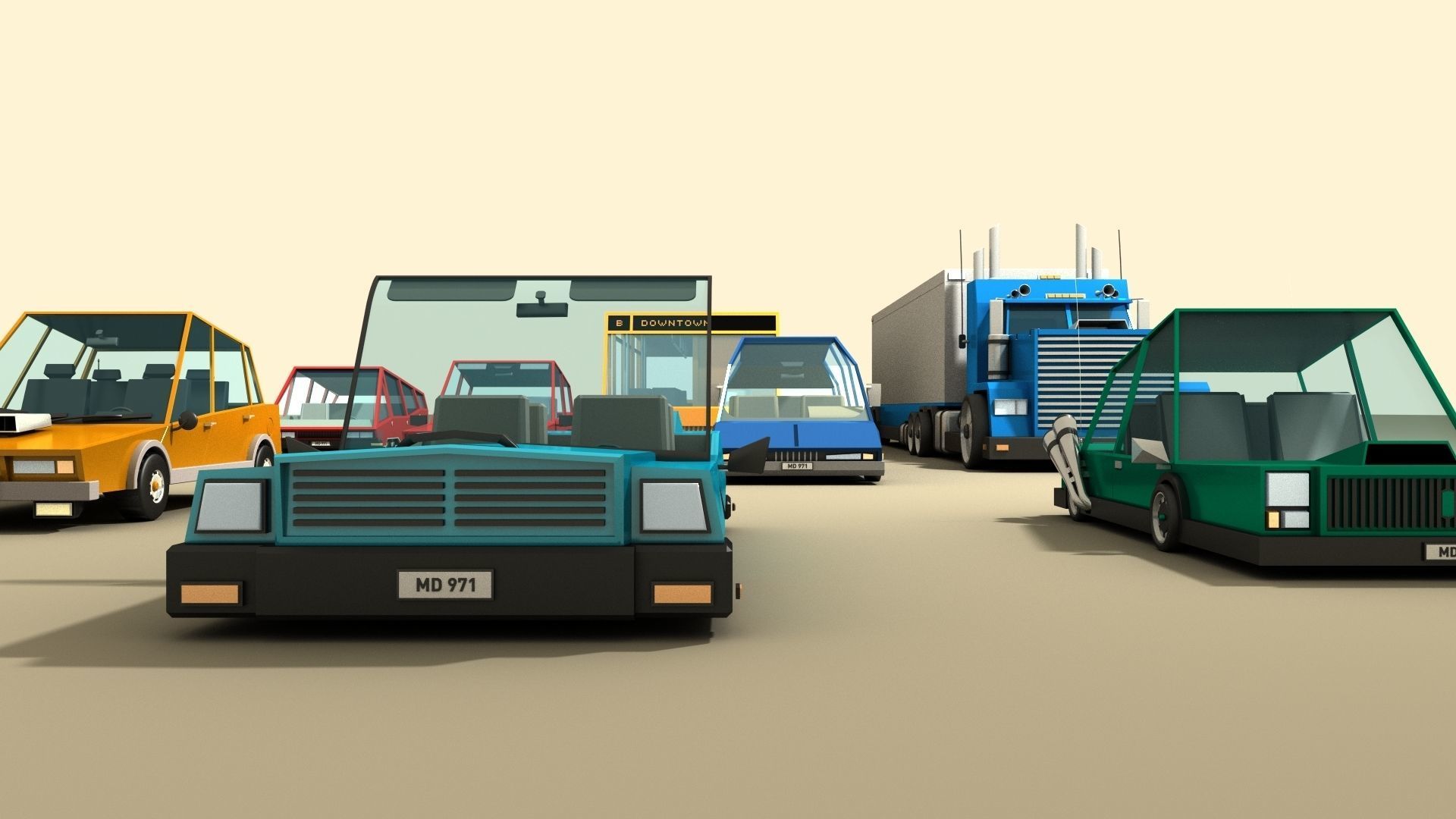 CARS and VEHICLES 3D Model Collection_3