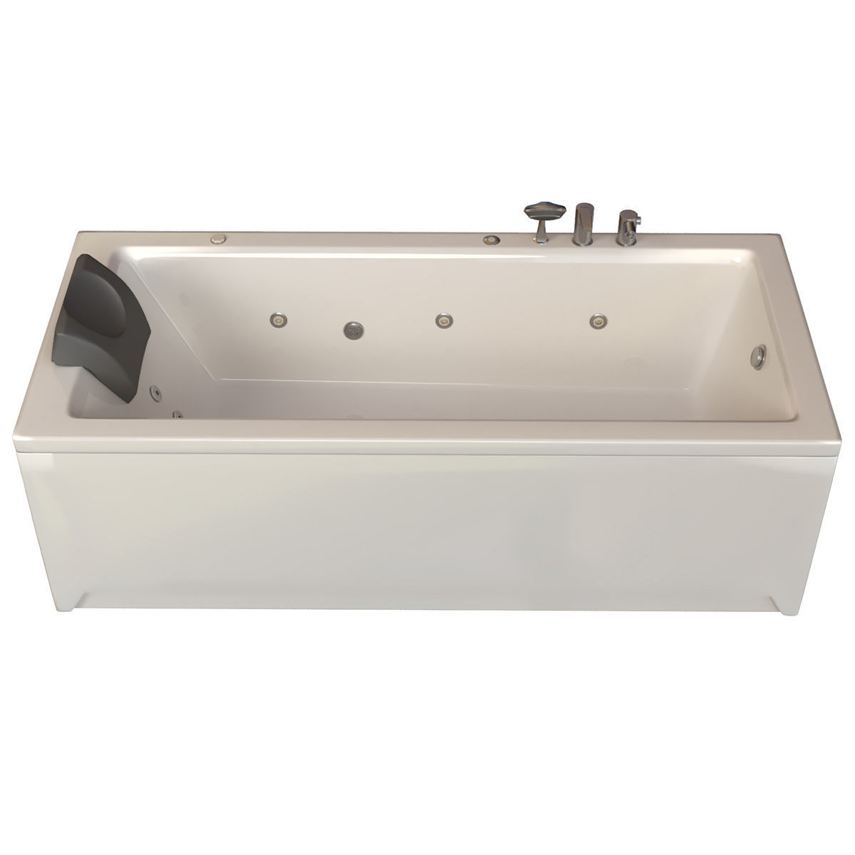 12 model of bathtub Low-poly 3D model_4