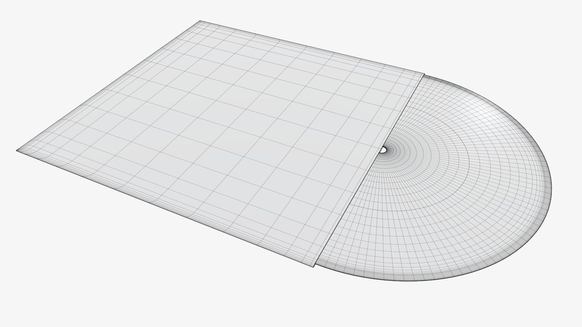 Vinyl record and cover mockup 02 3D model_8